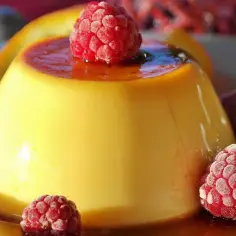 Pyszny deser crème caramel, idealny na letnie popołudnie. Ten prosty legumina przepis zachwyci każdego!