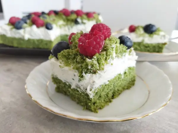 Leśny mech na dużej blasze - idealny przepis z mascarpone
